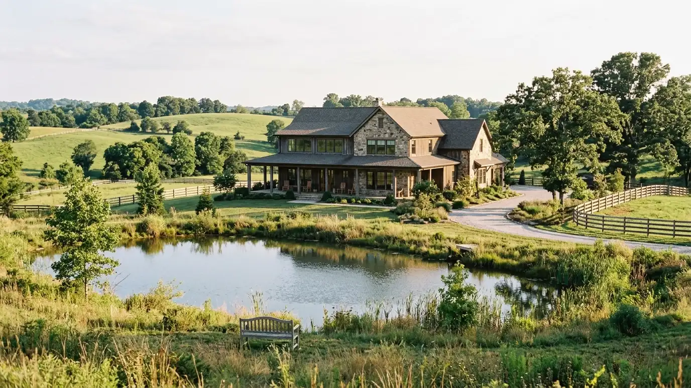 A well-kept home in College Grove, Tennessee with clean windows on a quiet street