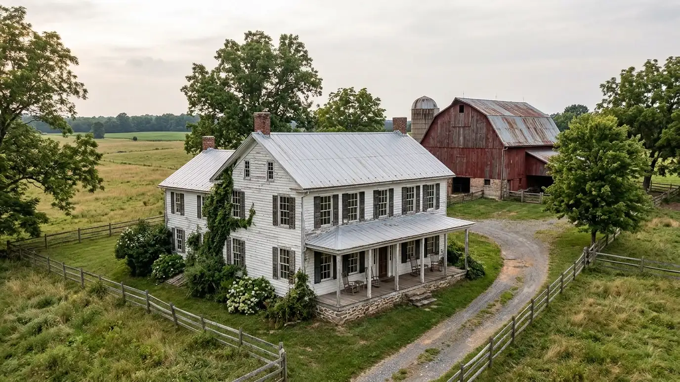 A well-kept home in Eagleville, Tennessee with clean windows on a quiet street