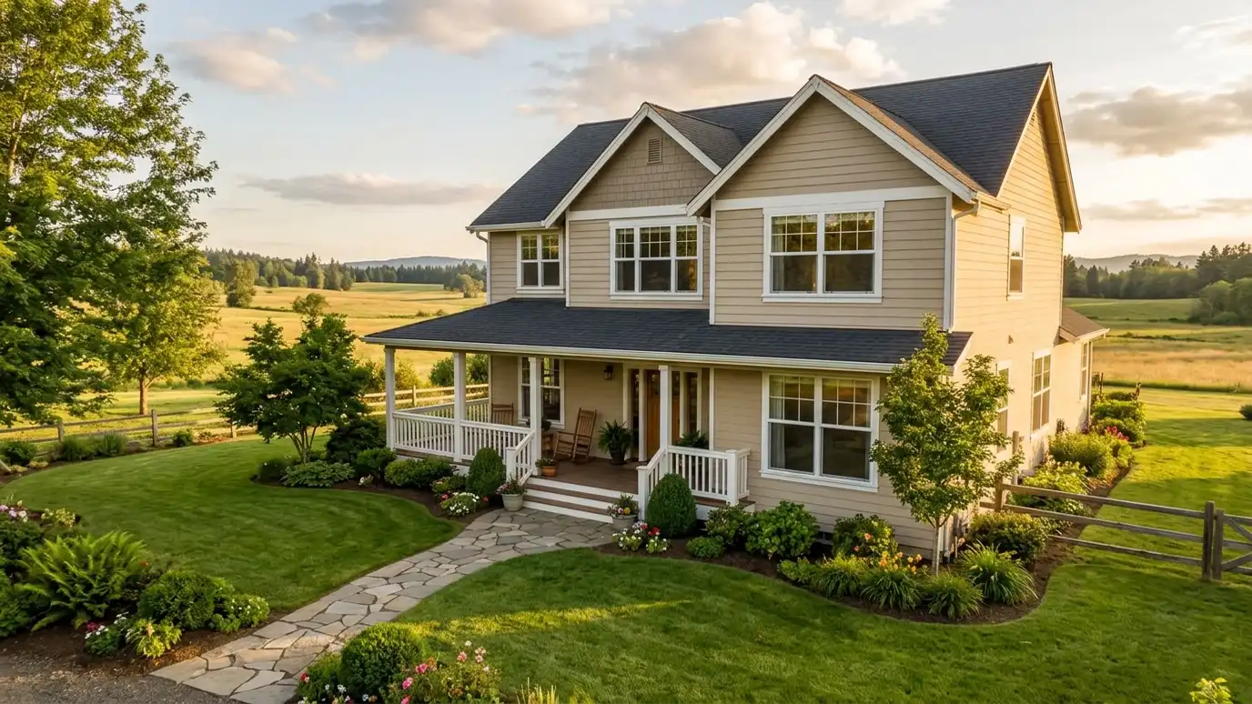 A well-kept home in Pleasant View, Tennessee with clean windows on a quiet street