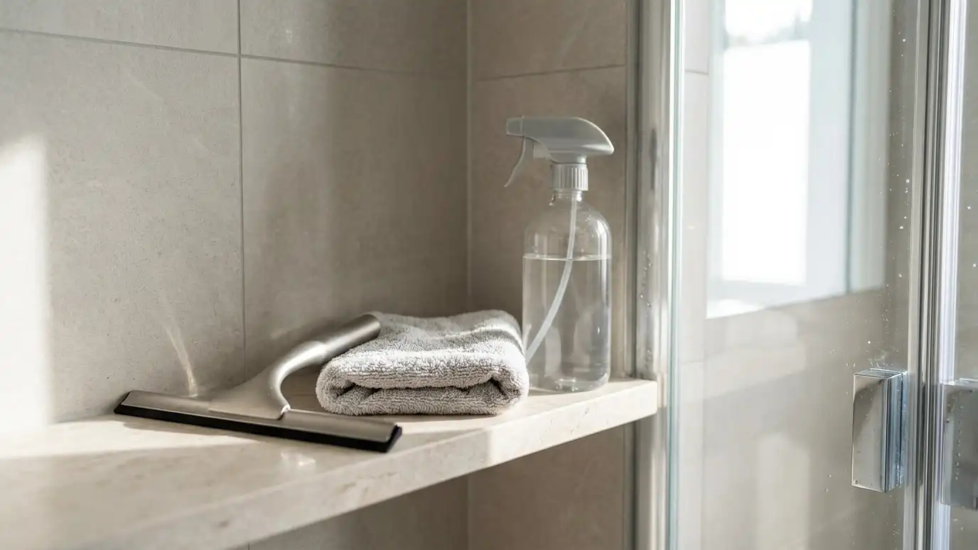 How to Keep Shower Glass Clear: Hard Water and Care