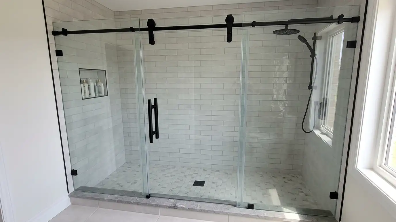 Frameless Sliding and Barn-Style Shower Doors in Nashville and Middle Tennessee