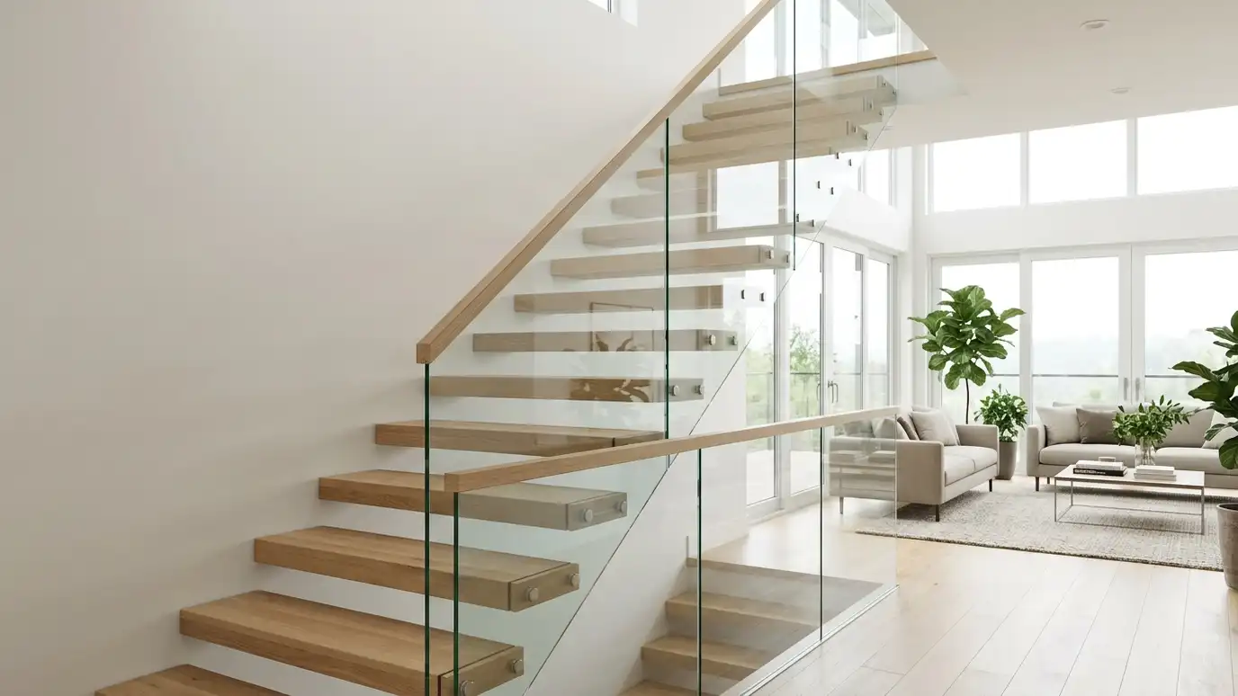 Glass Stair Railings in Nashville and Middle Tennessee