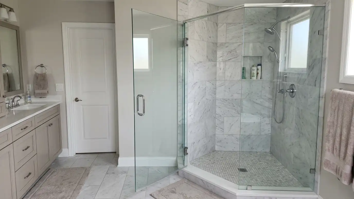 Pivot Shower Door Installation in Nashville and Middle Tennessee