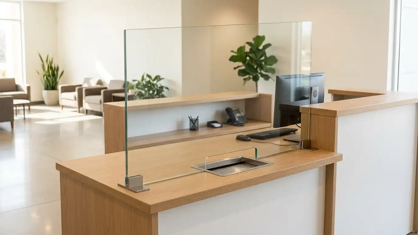 Reception and Transaction Glass in Nashville and Middle Tennessee