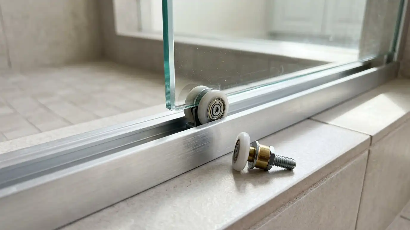 Shower Door Rollers and Tracks in Nashville and Middle Tennessee