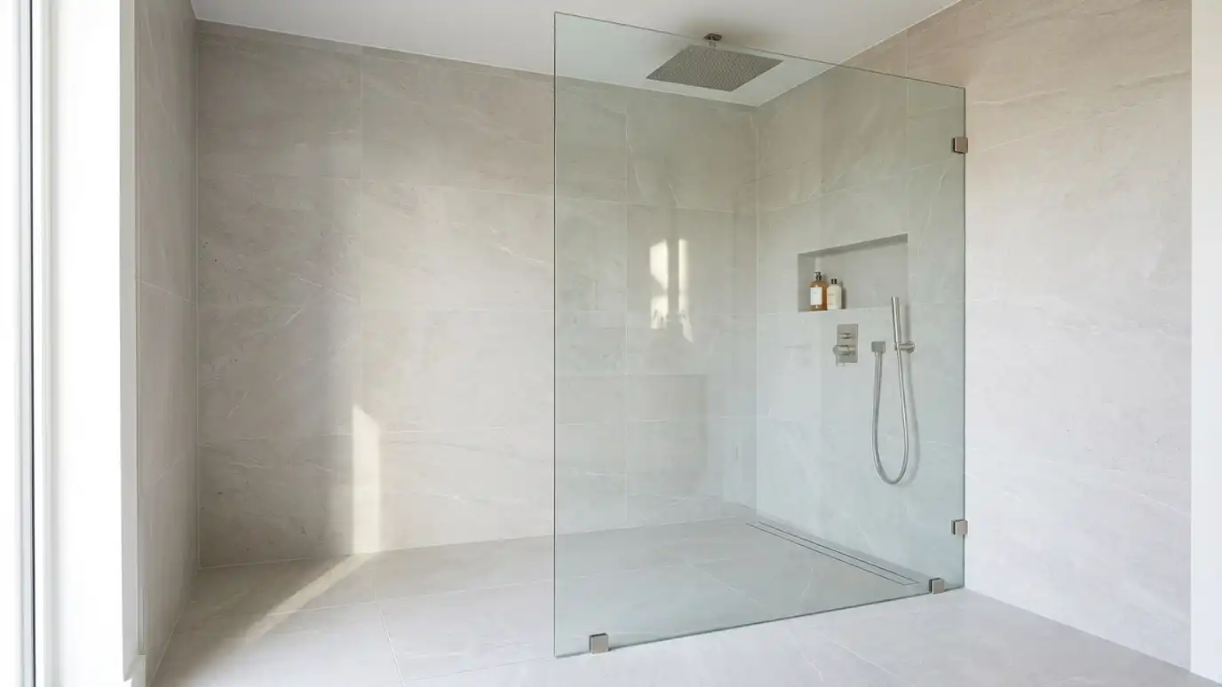 Walk-In Shower Glass Panels in Nashville and Middle Tennessee